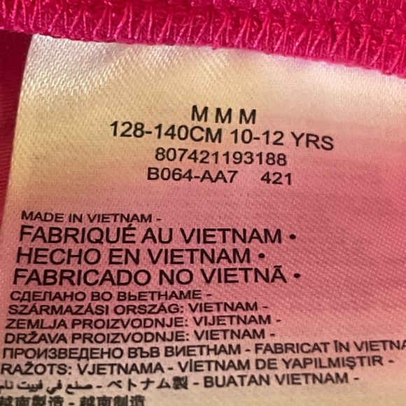 *NEW GIRLS Air Jordan JUMPMAN X NIKE LEGGINGS Pink Swoosh Medium 10-12 pinksicle - Picture 10 of 15